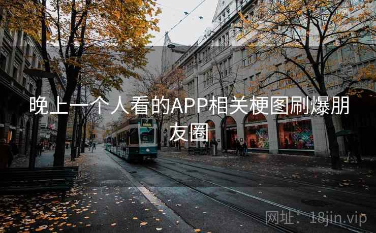 晚上一个人看的APP相关梗图刷爆朋友圈