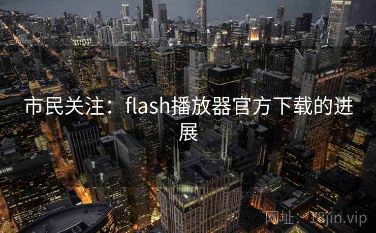 市民关注：flash播放器官方下载的进展